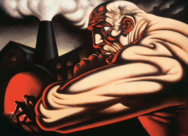 Steam and Pawer - Peter Howson